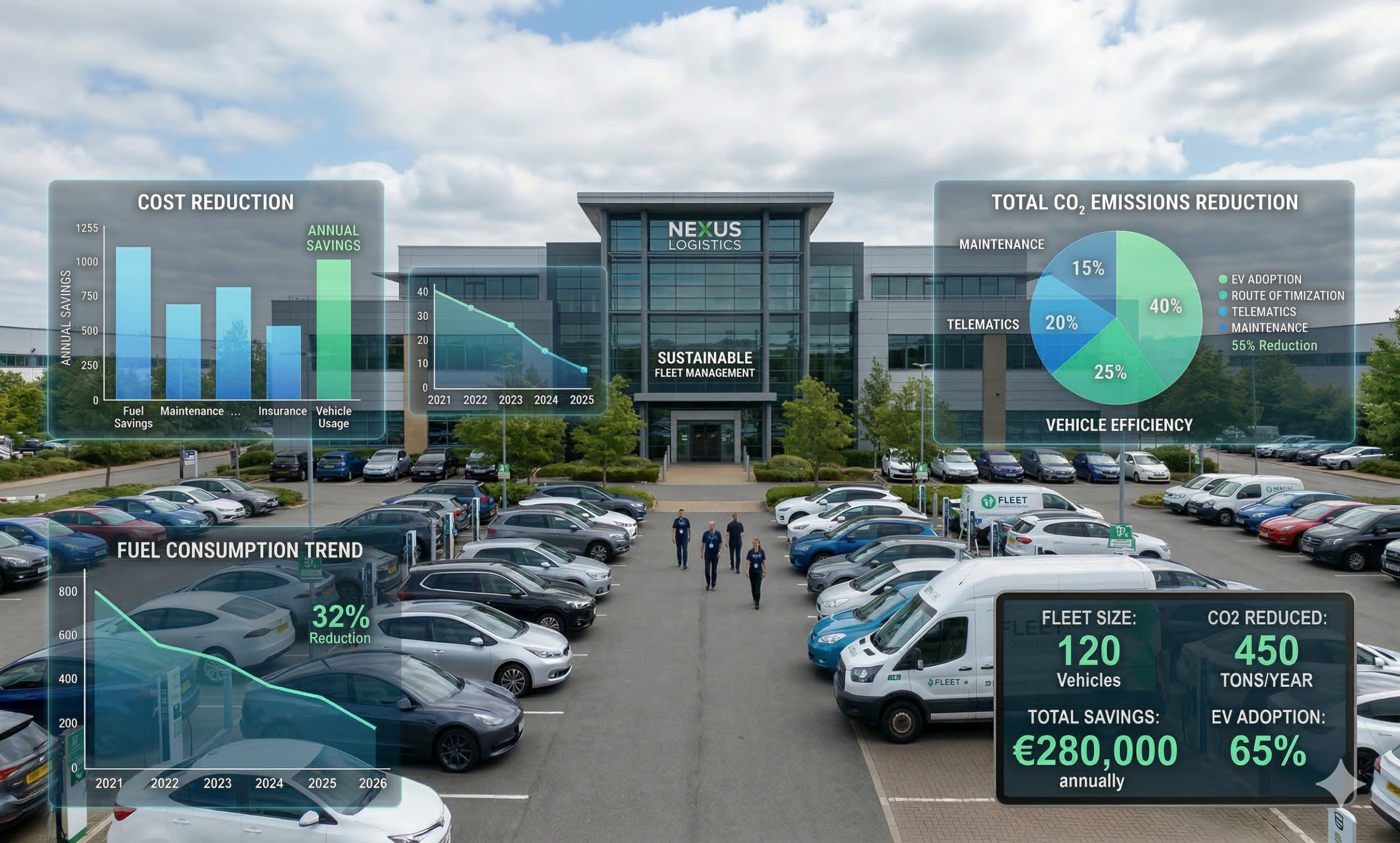 Fleet Management: How Companies Can Reduce Costs and Carbon Emissions